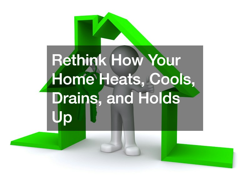 Rethink How Your Home Heats, Cools, Drains, and Holds Up